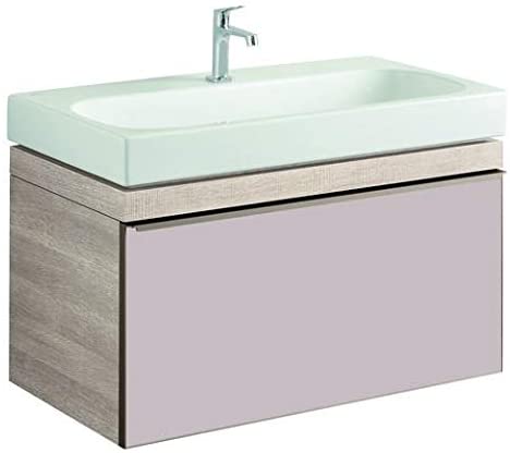 Geberit Citterio Vanity unit 500.559.JI.1, 88x55x50cm, wood structure natural beige - 500.559.JI.1