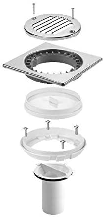 McAlpine Tiled Floor Gully Conversion Kit - Stainless Steel TSGCONVSS