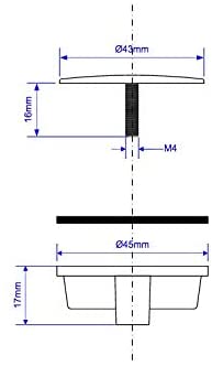 McAlpine 16mm Stainless Steel Tap Hole Stopper TAPSTOP-SS