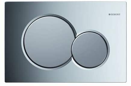 Geberit 115.770. KA. 5í«ÌÎ_Sigma01, Plastic Handle, Glossy Chrome/Matte