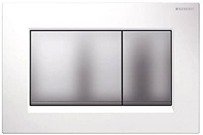 Geberit Sigma 30í«ÌÎ_Actuator Plate, Set of 1, White/Matte Chrome 115.883. KL. 1