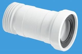 McAlpine WC-F26R 4"/110mm Flexible WC Connector (Long Length)