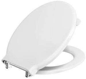 Twyford Avalon/Sola Oval White WC Toilet Seat Top Fix Cover Bar Hinge Bathroom