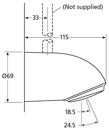 Rada 1.0.098.81.1 VR125 Fittings & Accessories, Chrome