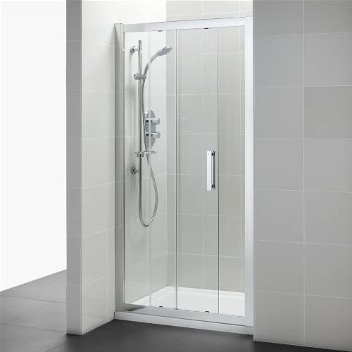 Ideal Standard L6290EO Silver Synergy 1400 mm Alcove Slider Shower