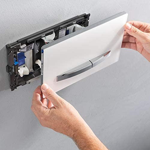 Geberit DuoFresh 115.051.BZ.1 Anthracite (with Manual Release, Flush-Mounted Cistern 12 cm, for Sigma Actuator Plates)