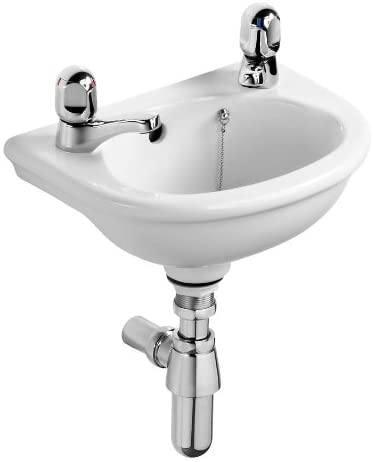 Armitage Shanks S270701 White Sandringham 450 mm Two Tap Hole Wash
