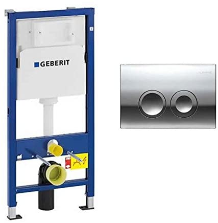 Geberit Duofix 1.12m WC Toilet Frame Delta Cistern Wall Brackets WC Bend Delta21