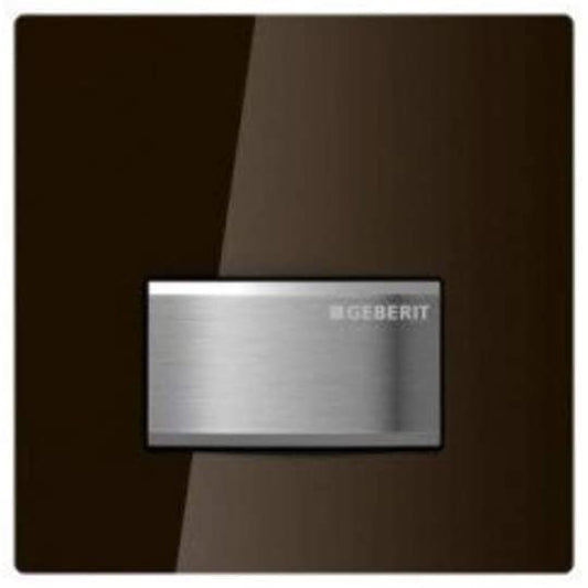 Geberit Urinal Flush Control Pneumatic Sigma50 Umbra Glass - Flush Bathrooms