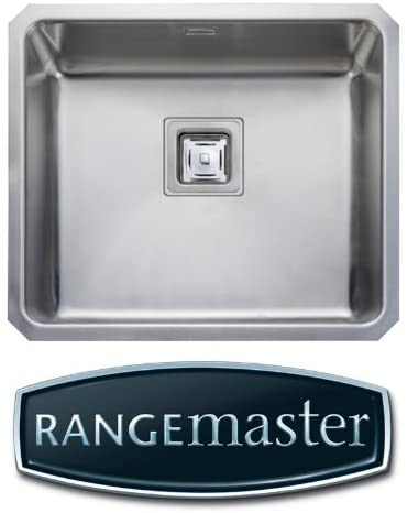 Rangemaster QUB48/ Quad Undermount Sink, Stainless Steel