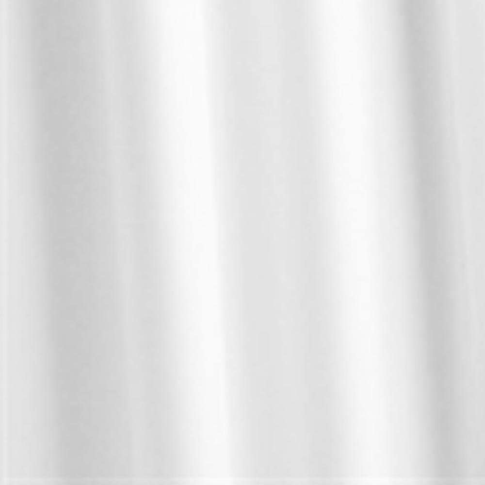 Croydex White Textile Shower Curtain W1800 x H1800mm GP00801