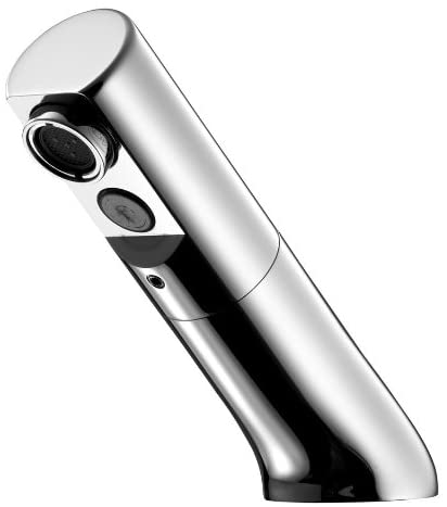 Armitage Shanks A4851GN Sensorflow 21 Compact basin tap in brushed steel. Battery powered