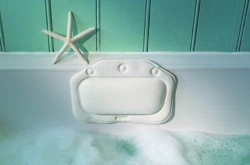 Croydex Plain White Croydelle Bath Pillow