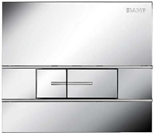 Siamp 31172260 Segment Flush Plate Bright/Matt Chrome