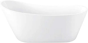 Synergy Arruba 1660mm Modern Slipper Bath