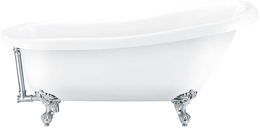 Synergy Brentwood 1685mm Traditional Slipper Bath