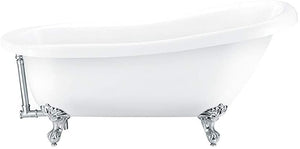 Synergy Brentwood 1555mm Traditional Slipper Bath SY-FSB303