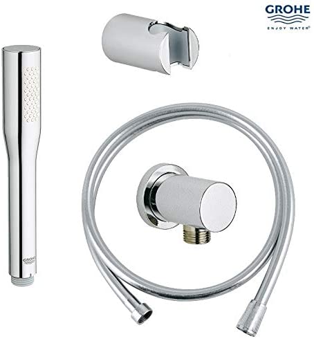GROHE Grohtherm 3000 Cosmopolitan + Rainshower Shower Solution Pack 4, 118323