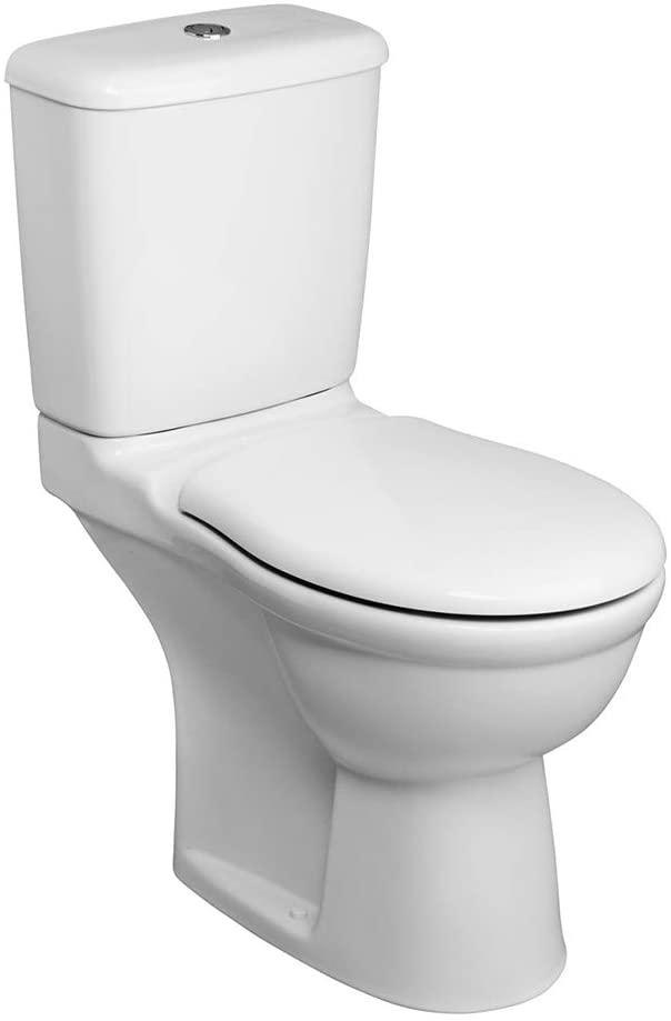 Ideal Standard E759001 White Alto Toilet Seat and Cover, Toilet