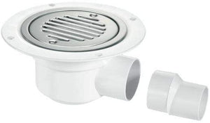 McAlpine 50mm Water Seal Trapped Gully Chrome Plated Brass Clamp Ring TSG50SS-SL-NSC