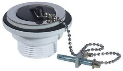 McAlpine BSW1PC Centre Pin Basin Waste-1.25 inch, White