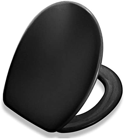 Pressalit T2 BLACK Seat 10 year guarantee seat and cover with UN3 stainless steel hinges