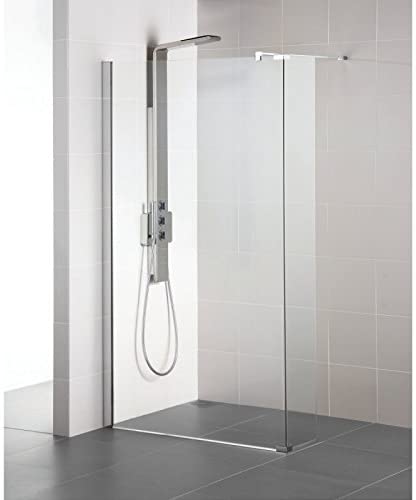 Ideal Standard L6223EO Silver Synergy 900 mm Wet Room Panel, Dual