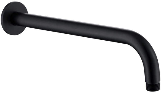 Synergy 300mm Black Round Shower Wall Arm SY-SA01K