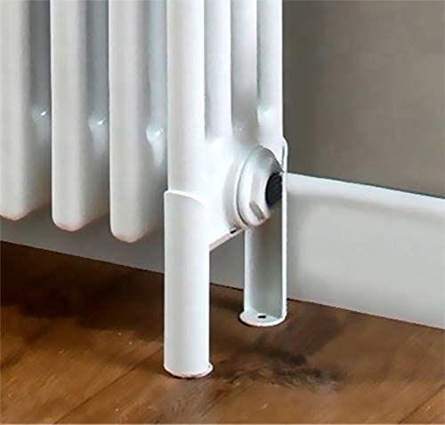 Reina Colona White Column Radiator Feet - 3 Column