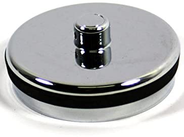 McAlpine Bath Plug Plastic Chrome Plated with Rubber Seal 1 í«_‰ۡóÁÌ_•À_