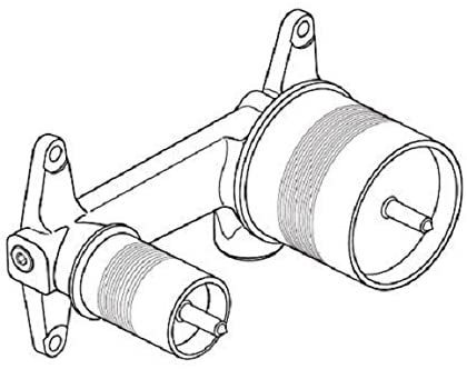 Ideal Standard Strada 1åÊFlush Mounting Kit for Wall-Mounted Wash Basin Tap