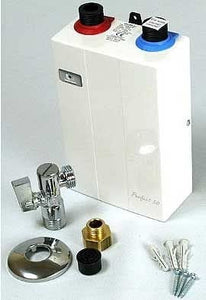 PERFECT Small Electronic Tankless Water Heater sub 5,5kw