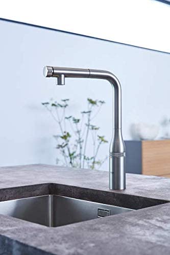 Grohe Essence 31615DC0 Sink Mixer Tap with SmartControl Supersteel