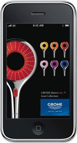 GROHE 27283000 Rainshower Icon 150 Hand Shower with 2 Spray Options