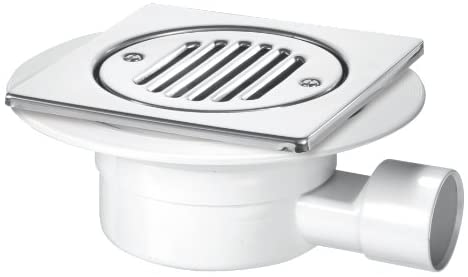 cabinetsforbathrooms McAlpine VSG1T6SS SHALLOW TRAP for Tiled Floor/Wet Room - Color : Chrome Finish
