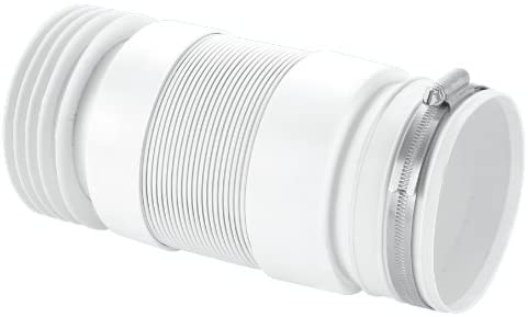 cabinetsforbathrooms McAlpine WC Connector For Back To Wall WC ToiletPans WC-F21R - Color : White