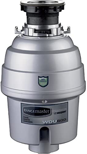 Rangemaster WDU800/ Heavy Duty 800 Waste Disposal Unit, Black