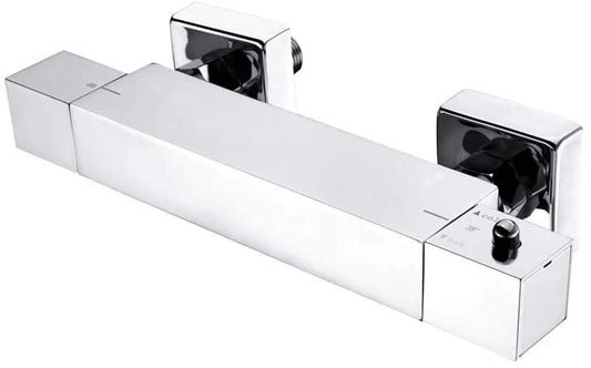 Synergy Square Thermostatic Chrome Shower Valve SY-VM90-N