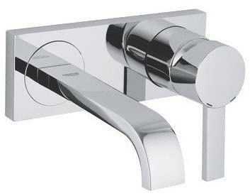 GROHE 19309000 Chrome Allure Two Hole Concealed Bathroom Basin Mixer