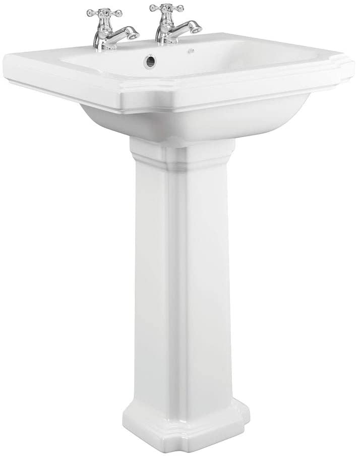 Synergy Henbury 575mm 2 Tap Hole Basin SY-HEN07