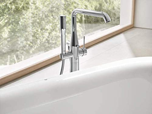Grohe Lever Mixer Tap for Bath Essence New, Grey