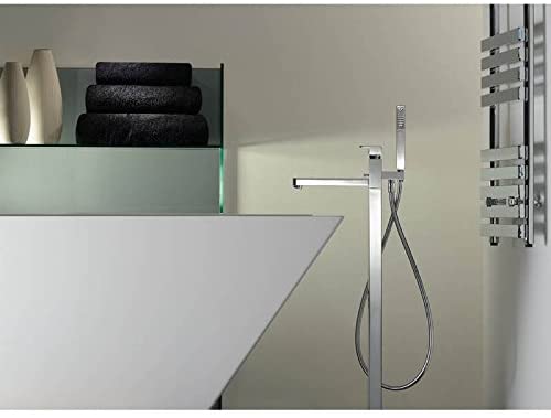 Abode FERVOUR Floor Standing Bath Filler with Shower Handset - AB1248