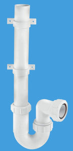 McAlpine WM3 75mm Water Seal Standpipe Trap with 1í«_" Multifit Outlet, White