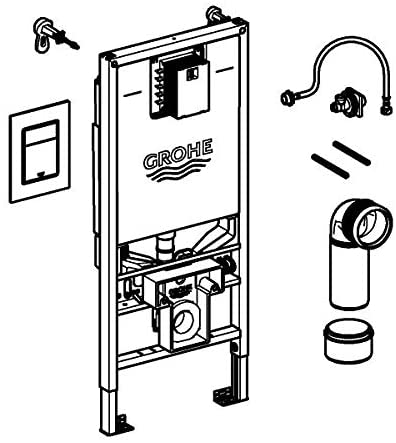 Grohe ‰ۡóÁÌÎ̝ÌÎ̥ Recessed Cistern ‰ۡóÁÌÎ̝ÌÎ̥ Rapid SLX WC 3-6 L 1.13 m (Ref 39603000)