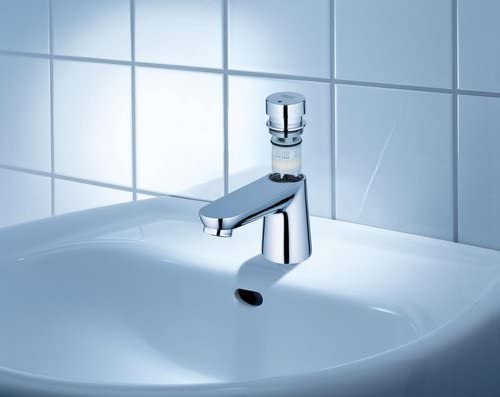 Grohe 36265000 Euroeco CS Self-Closing Sink Tap