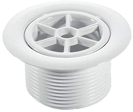 McAlpine 1̴_" Standard Shower Waste - 70mm White Plastic STW70WH