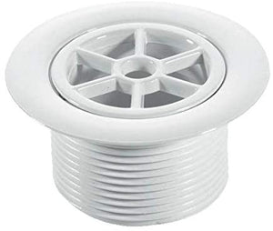 McAlpine 1̴_" Standard Shower Waste - 70mm White Plastic STW70WH