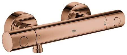 GROHE Thermostat -Brausebatt. Grohtherm 1000 C 34065 Wandmontage warm sunset