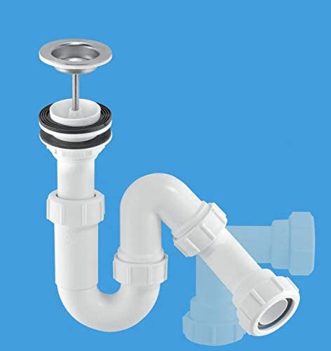 McAlpine All One Basin Trap with Centre Pin Waste MCALPINE-SP10W