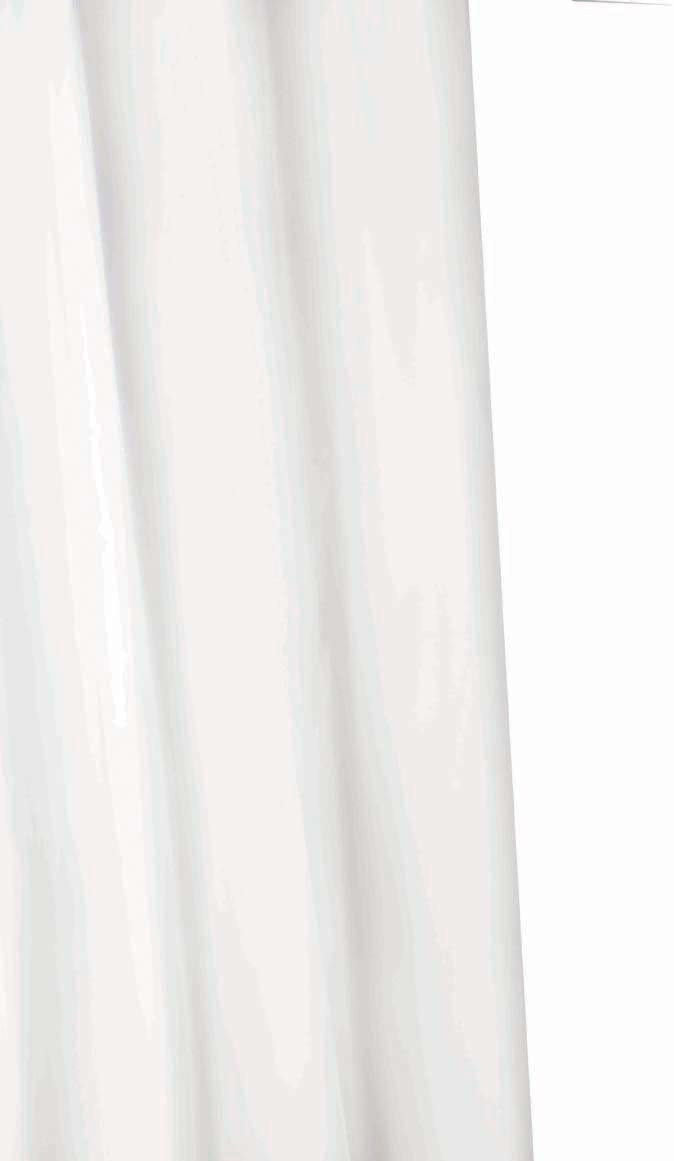 Croydex Fully Waterproof PVC Shower Curtain